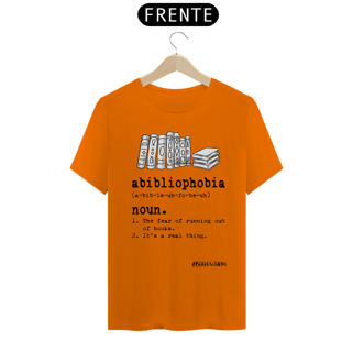 Nome do produto Camiseta Abibliophobia