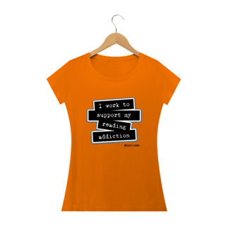 Nome do produto Baby Long I Work To Support My Reading Addiction