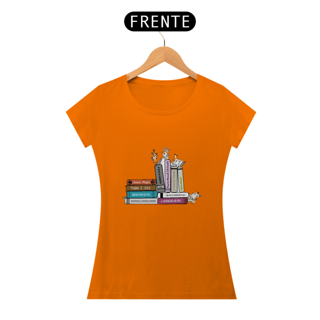 Nome do produto Camiseta Feminina Baby Long Biblioteca Nacional