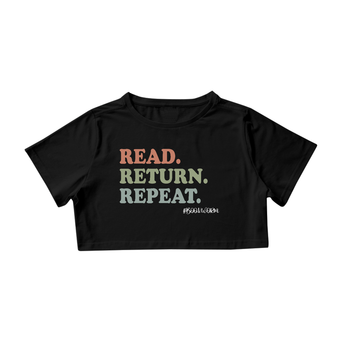 Nome do produto: Cropped Read Return Repeat