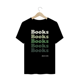 Nome do produto Camiseta Plus Size Books