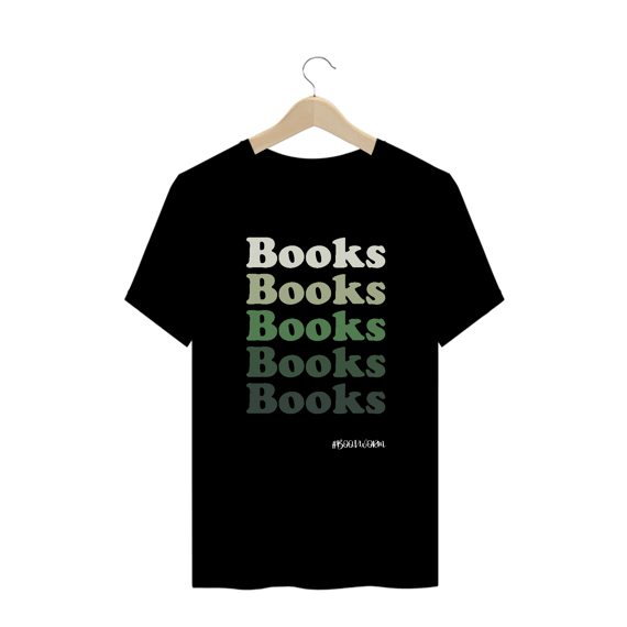 Camiseta Plus Size Books