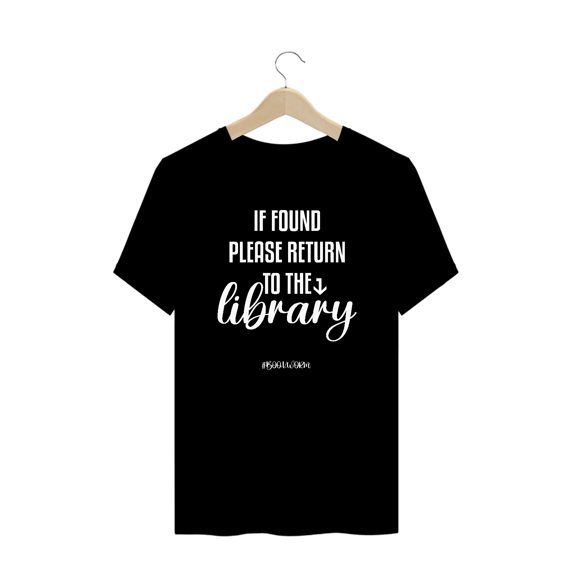 Camiseta Plus Size Return To The Library