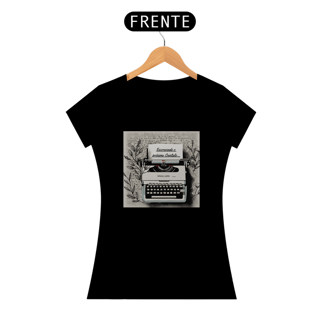 Camiseta Baby Long Escrevendo o Próximo Capítulo