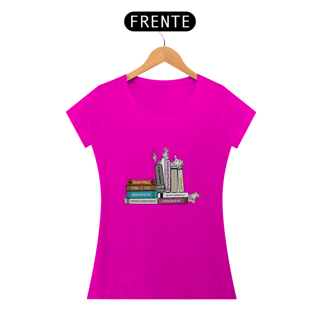 Nome do produto Camiseta Feminina Baby Long Biblioteca Nacional