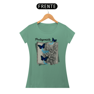 Nome do produto Camiseta Baby Long estonada Protagonista