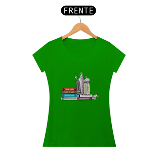 Nome do produto Camiseta Feminina Baby Long Biblioteca Nacional