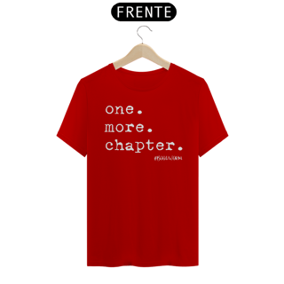 Nome do produto Camiseta One More Chapter