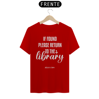 Nome do produto Camiseta Return To The Library