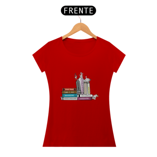 Nome do produto Camiseta Feminina Baby Long Biblioteca Nacional