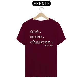 Nome do produto Camiseta One More Chapter