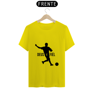 Nome do produto Camisa Deus é fiél - Futebol