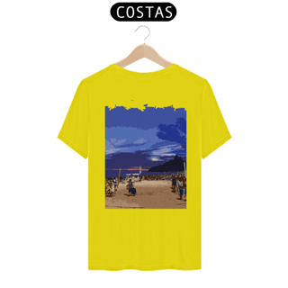 Nome do produto Camiseta Praia de Ipanema Morro dois Irmãos - Linha Quality