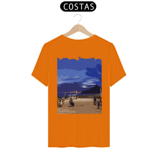 Nome do produto Camiseta Praia de Ipanema Morro dois Irmãos - Linha Quality