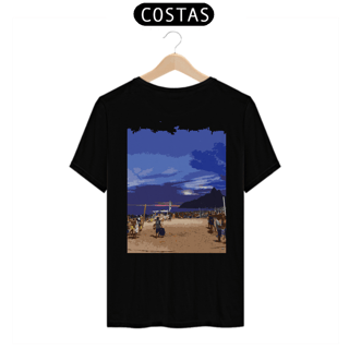 Nome do produto Camiseta Praia de Ipanema Morro dois Irmãos - Linha Quality