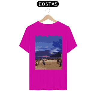 Nome do produto Camiseta Praia de Ipanema Morro dois Irmãos - Linha Quality
