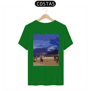 Nome do produto Camiseta Praia de Ipanema Morro dois Irmãos - Linha Quality