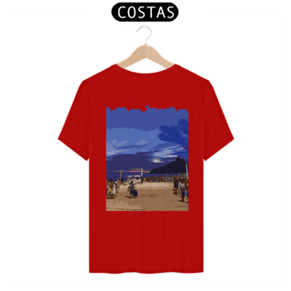 Nome do produto Camiseta Praia de Ipanema Morro dois Irmãos - Linha Quality