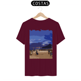Nome do produto Camiseta Praia de Ipanema Morro dois Irmãos - Linha Quality