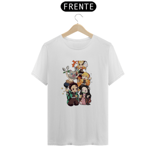 Nome do produto camiseta de anime Kimetsu no yaiba