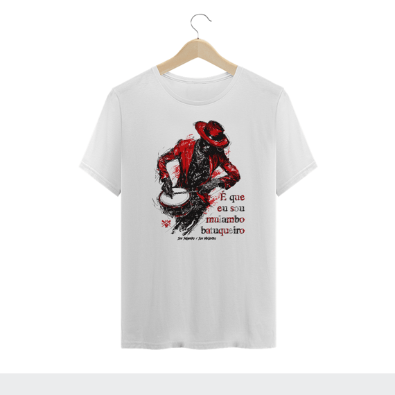 Sou Mulambo Sou Salgueiro - Plus Size - Branco/Cinza