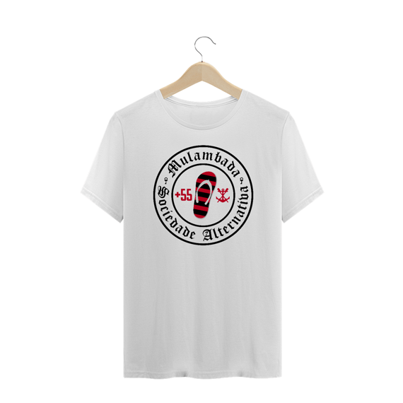Sociedade Alternativa (+55) - Plus Size - Cinza/Branco