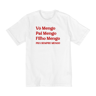 Nome do produto Pai Mengo (filho) - Infantil (10 a 14) - Branca ou Preta