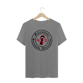 Nome do produto Sociedade Alternativa (+55) - Plus Size - Cinza/Branco