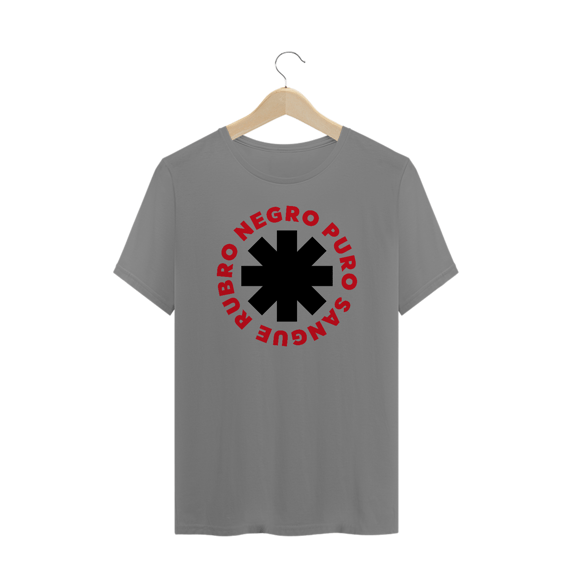 Puro Sangue Rubro Negro - Plus Size - Branco/Cinza