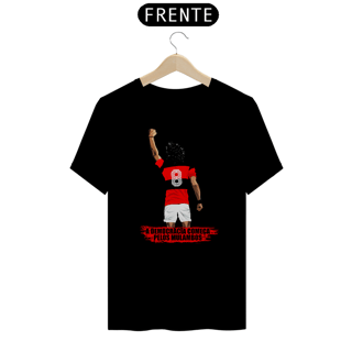 Nome do produto A Democracia começa pelos Mulambos - T-Shirt Prime - preto/branco