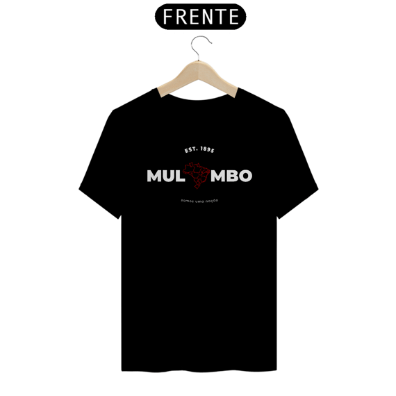 Somos uma Nação - T-shirt Prime - Preta