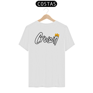 Nome do produto Camiseta Crown Costas Branca