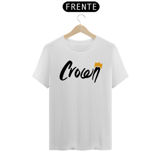 Nome do produto Camiseta Crown Frente Preta