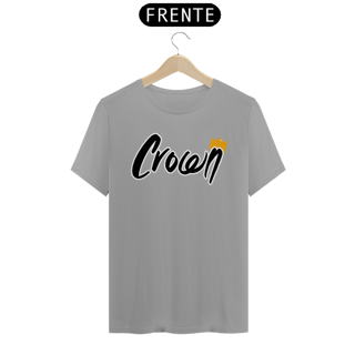 Nome do produto Camiseta Crown Frente Preta