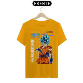 Nome do produto Camiseta Masculina Goku Blue