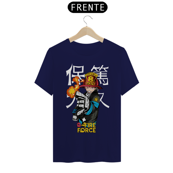 Camiseta Masculina Shinra Kysakabe