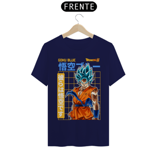 Nome do produto Camiseta Masculina Goku Blue