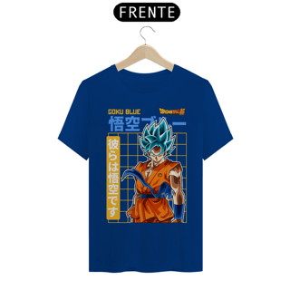 Nome do produto Camiseta Masculina Goku Blue