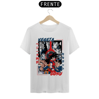 Nome do produto Camiseta Masculina Goku e Vegeta