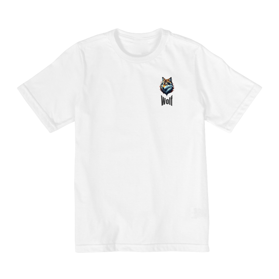 Camiseta Infantil Wolf (2 A 8)