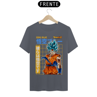 Nome do produto Camiseta Masculina Goku Blue