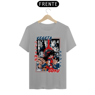 Nome do produto Camiseta Masculina Goku e Vegeta