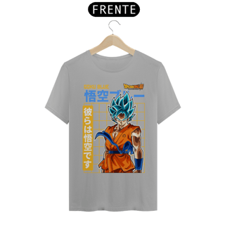 Nome do produto Camiseta Masculina Goku Blue