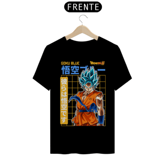 Nome do produto Camiseta Masculina Goku Blue
