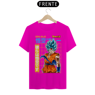 Nome do produto Camiseta Masculina Goku Blue