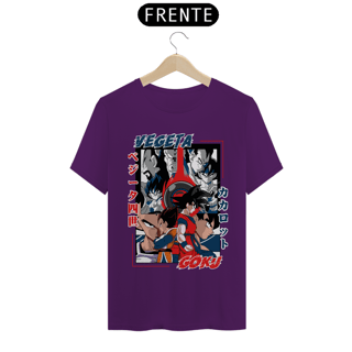 Nome do produto Camiseta Masculina Goku e Vegeta
