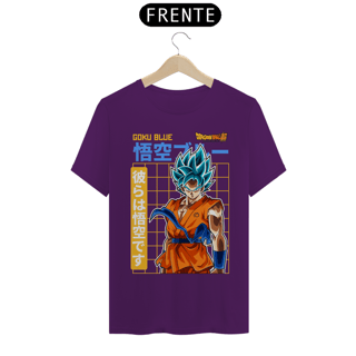 Nome do produto Camiseta Masculina Goku Blue