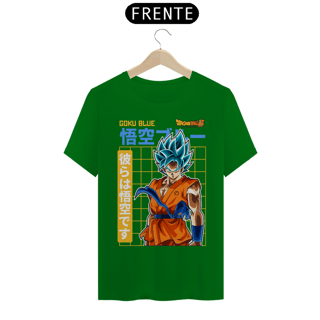 Nome do produto Camiseta Masculina Goku Blue