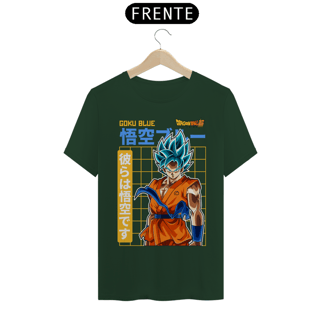 Nome do produto Camiseta Masculina Goku Blue