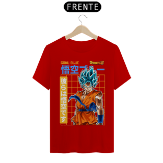 Nome do produto Camiseta Masculina Goku Blue